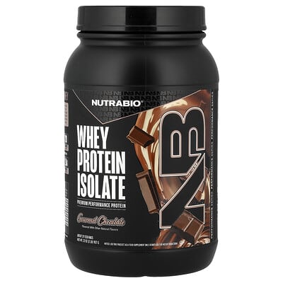 Whey Protein Isolate, Gourmet Chocolate, 2 lb (907 g)