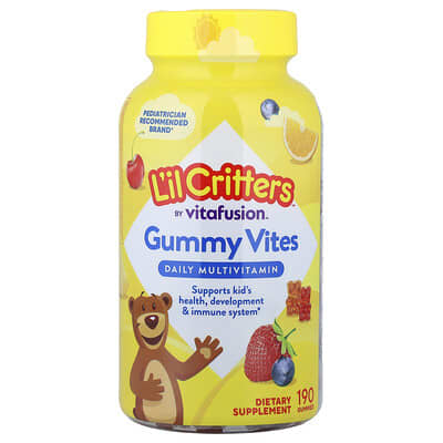 Мультивитамины Gummy Vites Daily, 190 мармеладок