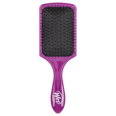 Paddle Detangler Brush, Purple,  1 Brush