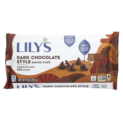 Dark Chocolate Baking Chips, 9 oz (255 g)