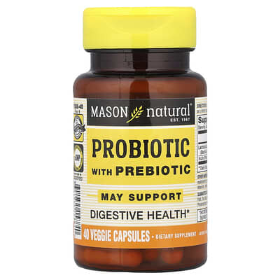 Probiotic with Prebiotic, 40 Veggie Capsules