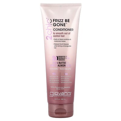 2chic®, кондиционер Frizz Be Gone™, масло ши + масло сладкого миндаля, 250 ml
