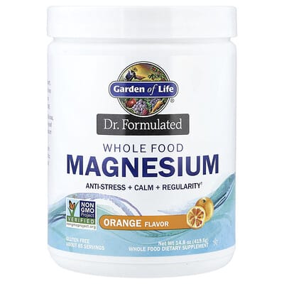 Dr. Formulated, Whole Food Magnesium, Orange, 14.8 oz (419.5 g)