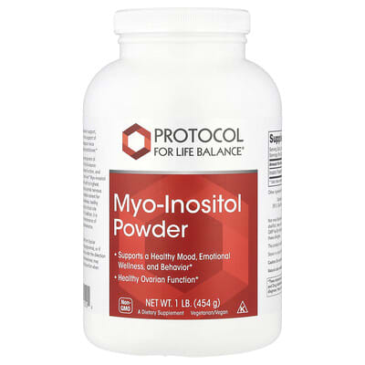 Порошок мио-инозитола, 1 lb (454 g)