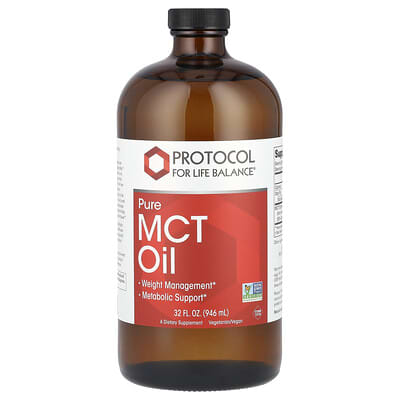 Pure MCT Oil, 14 g, 32 fl oz (946 ml)
