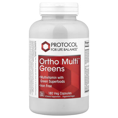 Ortho Multi™ Greens, 180 вегетарианских капсул