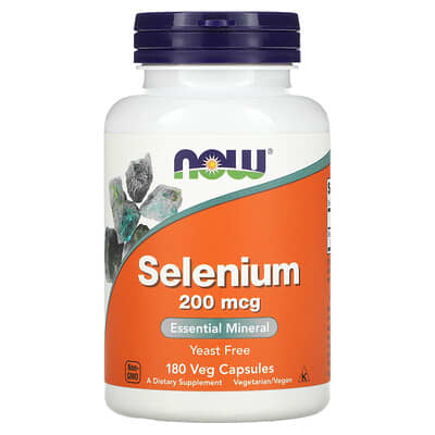 Selenium, 200 mcg, 180 Veg Capsules