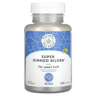 Super Ginkgo Biloba™, 100 капсул