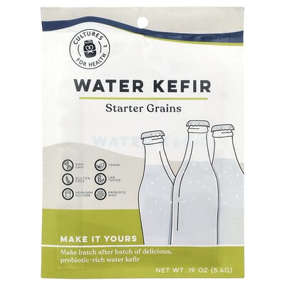 Water Kefir, 1 Packet, 0.19 oz (5.4 g)