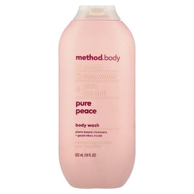Body Wash, Pure Peace, 18 fl oz (532 ml)
