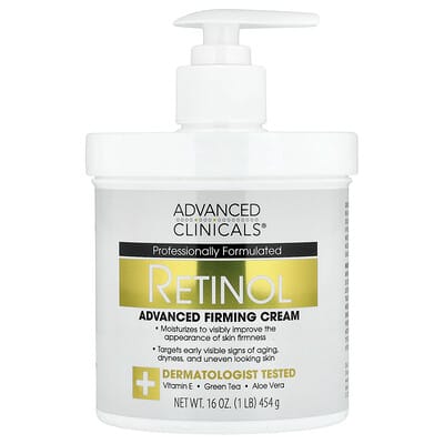 Retinol, Advanced Firming Cream, 16 oz (454 g)