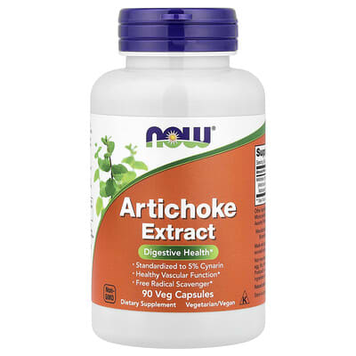 Artichoke Extract, 90 Veg Capsules (450 mg per Capsule)