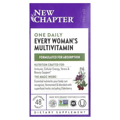 One Daily Every Woman's™ Multivitamin, 48 Vegetarian Tablets