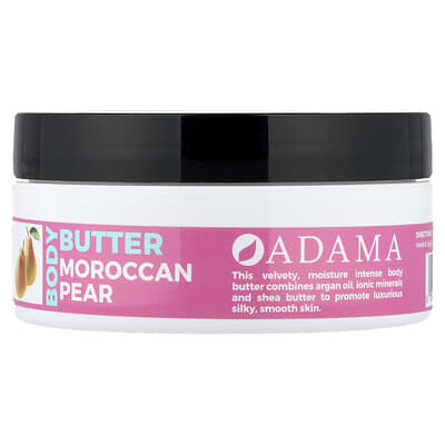 Adama, Body Butter with Argan Oil, Moroccan Pear, 4 oz (118 g)