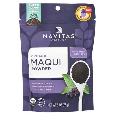Organic Maqui Powder, 3 oz (85 g)