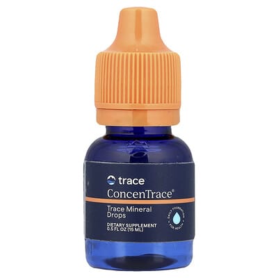 ConcenTrace® Минеральные капли, 0.5 fl oz (15 ml)