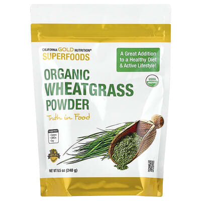 Superfoods, Organic Wheat Grass Powder, 8.5 oz  (240 g)