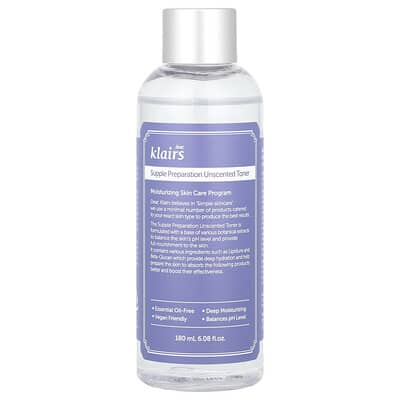 Supple Preparation Unscented Toner, 6.08 fl oz (180 ml)