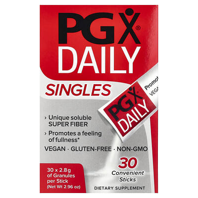 PGX® Daily, Singles, 30 Convenient Sticks, (2.8 g) Each
