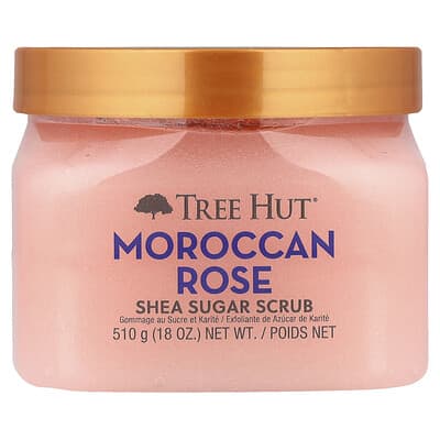 Tree Hut сахарный скраб для тела, Moroccan Rose, 18 oz (510 g)
