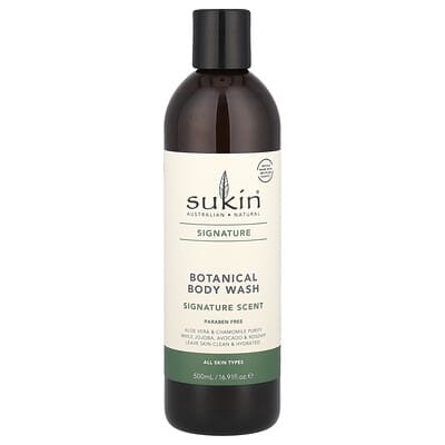Signature, Botanical гель для умывания, 16.9 fl oz (500 ml)
