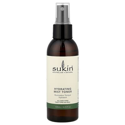 Hydrating Mist Toner, All Skin Types, 4.23 fl oz (125 ml)