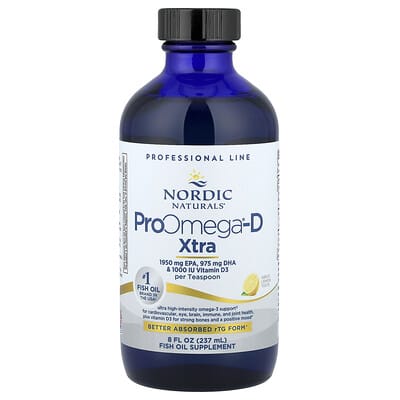 ProOmega®-D Xtra, Great Lemon, 8 fl oz (237 ml)