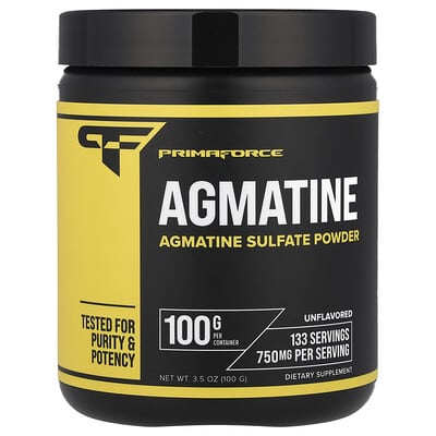 Agmatine, Unflavored, 3.5 oz (100 g)