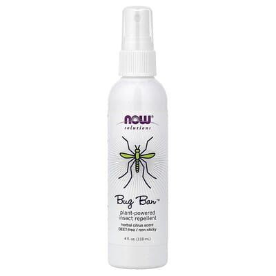 Bug Ban™, Plant-Powered Insect Repellent, Herbal Citrus, 4 fl oz (118 ml)
