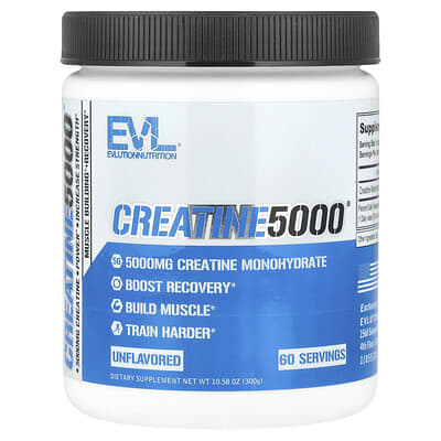 Creatine5000®, Unflavored, 10.58 oz (300 g)