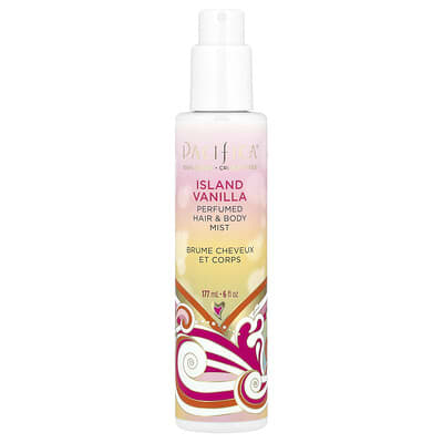 Парфюмированный мист для волос и тела, Island Vanilla, 6 fl oz (177 ml)