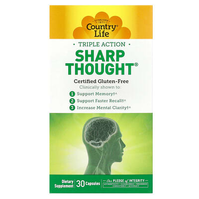 Triple Action Sharp Thought, 30 капсул