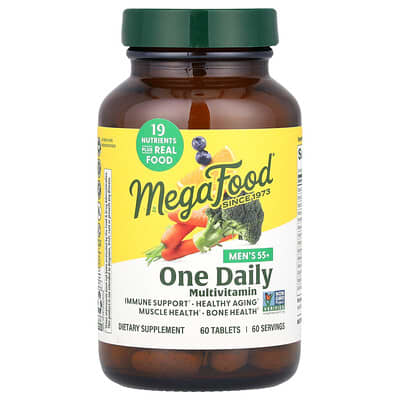 One Daily Multivitamin, For Men 55+, 60 Tablets