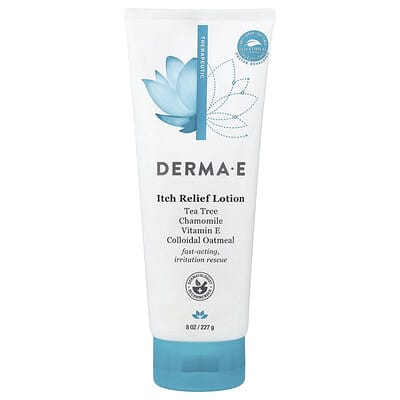 DERMA E лосьон для снятия зуда, 8 oz (227 g)