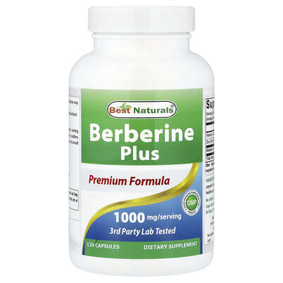 Berberine Plus, 120 капсул