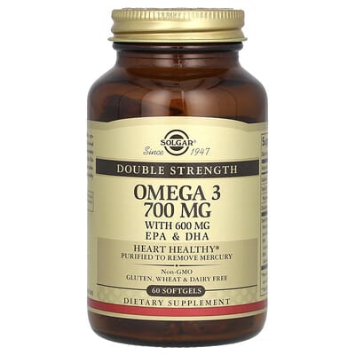 Omega-3, 700 mg, 60 Softgels