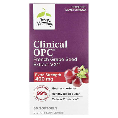 Clinical OPC®, 400 mg, 60 Softgels