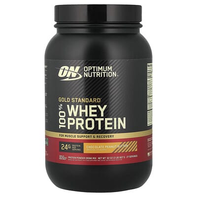 Gold Standard® 100% Whey, Chocolate Peanut Butter, 2 lb (907 g)