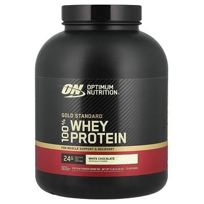 Gold Standard® 100% Whey Protein, White Chocolate, 5 lb (2.26 kg)