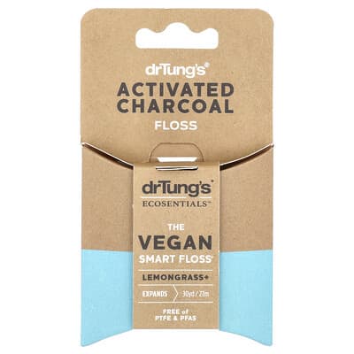 Ecosentials™, The Vegan Smart Floss®, лемонграсс, 30 yd (27 m)