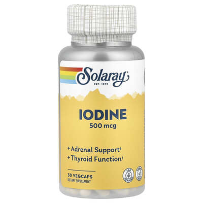 Iodine, 500 mcg, 30 VegCaps