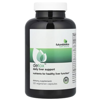 Detox™, Daily Liver Support, 120 Vegetarian Capsules