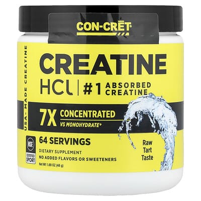 Креатин HCl, вкус Raw Tart, 1.69 oz (48 g)