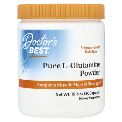 Pure L-Glutamine Powder, 10.6 oz (300 g)