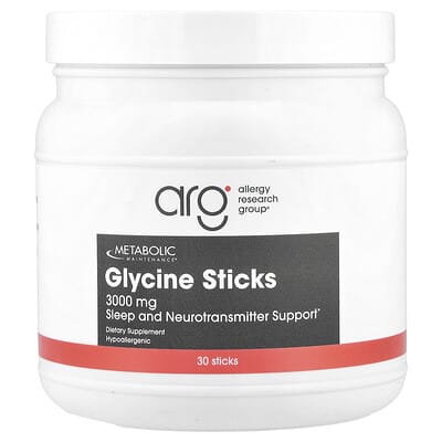Glycine Sticks, 30 Sticks, (3 g) Each