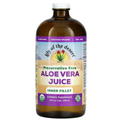 Aloe Vera Juice, Inner Fillet, 32 fl oz (946 ml)