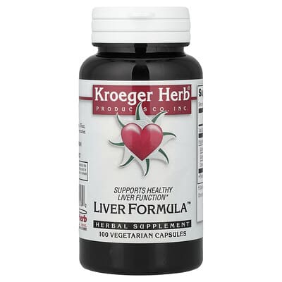 Kroeger Herb Co капсулы Liver Formula™, 100 шт.