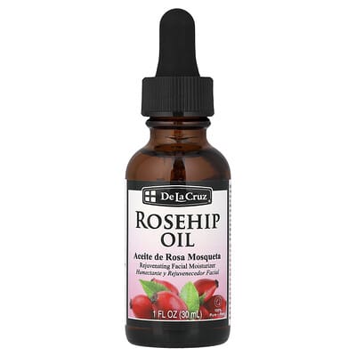 100% Pure Rosehip Oil, Rejuvenating Facial Moisturizer, 1 fl oz (30 ml)