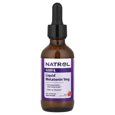 Liquid Melatonin, Berry, 2 fl oz (60 ml)