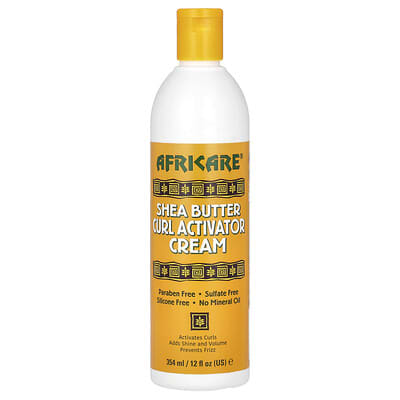 Крем-активатор завитков с маслом ши Africare, 12 fl oz (354 ml)